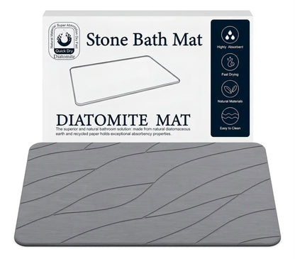 Alfombra De Baño Closefriend Con Piedra De Diatomita