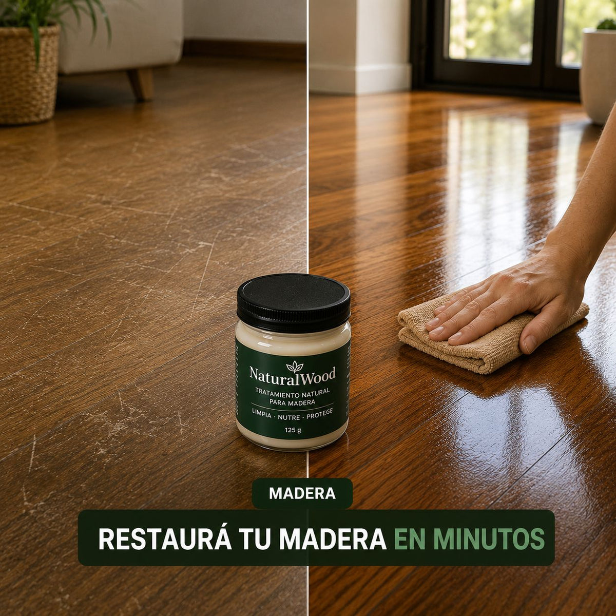 NaturaWood™ — Tratamiento Restaurador