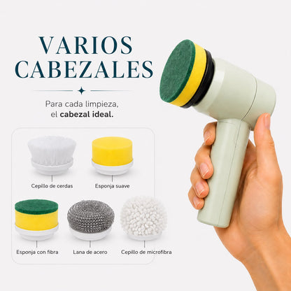 Cepillo Eléctrico de Limpieza 6 en 1
